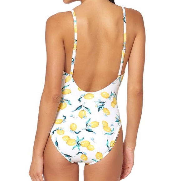 Jessica Simpson | Lemon One Piece Motif Swimming Bathing Suit  | Size M - Picture 2 of 13